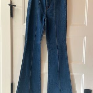 Angry Rabbit Dark Blue Flare Jeans